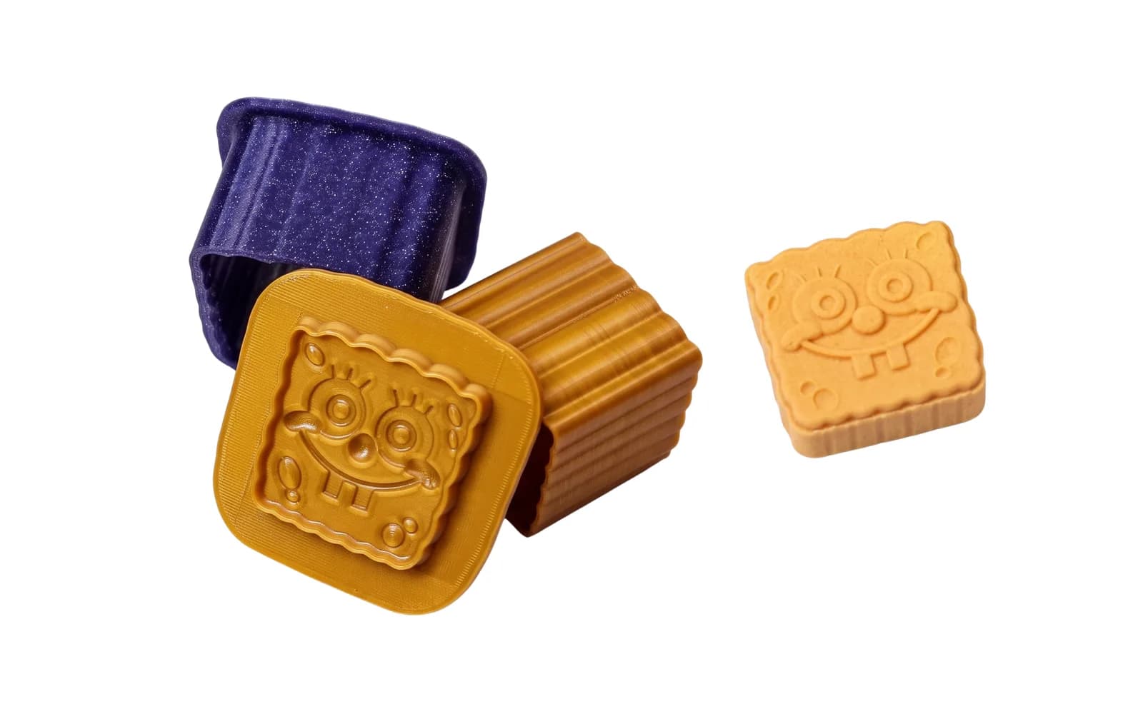 PRENSA BOB ESPONJA - 3 PIEZAS — impreso en 3D Perú | Ivory Prensas