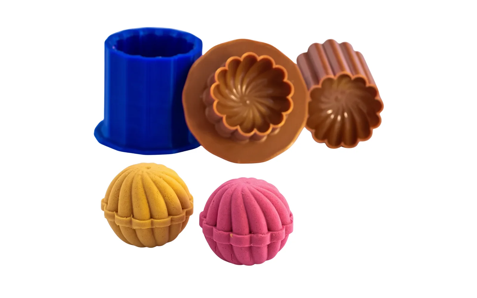 PRENSA ESFERA EN ESPIRAL - 3 PIEZAS — impreso en 3D Perú | Ivory Prensas